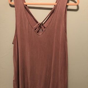 Pale pink tank top
